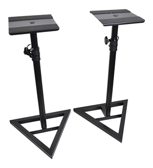 Studio Monitor Speaker Stands with Adjustable Height 730mm - 1080mm